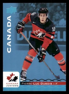 Equipo Upper Deck Canada Juniors Blue Spectrum #8 2017-18 Pierre-Luc Dubois - Imagen 1 de 2