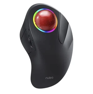 Nulea M505B Wireless Trackball Maus Ergonomisch RGB Wiederaufladbar Neu Versiegelt PC - Bild 1 von 8