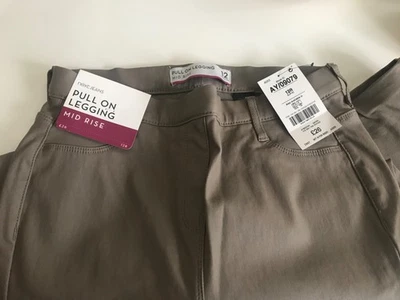 Ladies NEXT  Fawn Faux  Leather Skinny Mid Rise Legging  SIZE 12R - NEW WITH TAG - Image 1 of 4