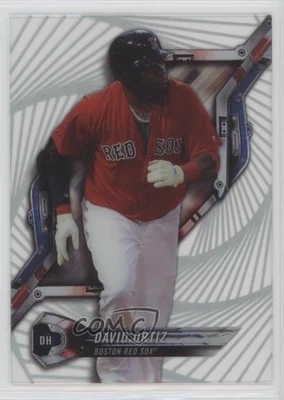 2018 Topps High Tek Pattern 4 Diagonal Waves/Key David Ortiz #HT-DO HOF - Image 1 of 2