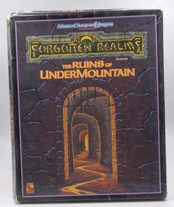 the Ruins of Undermountain; Advanced D & D Greenwood, Ed ORIGINAL - Picture 1 of 1