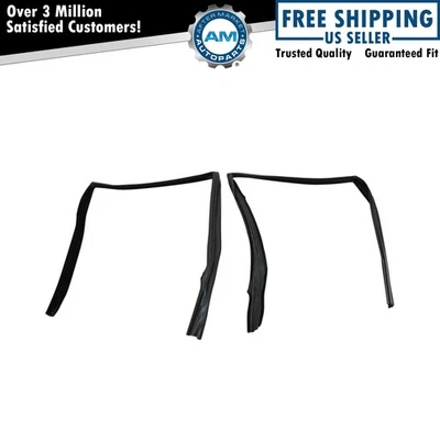 Canal de funcionamiento de vidrio de ventana trasero para Buick Chevrolet Oldsmobile Pontiac Foto 1 de 3