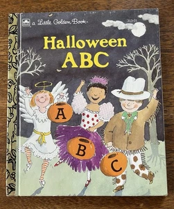 Vintage 1993 A Little Golden Book Halloween ABC #313-01 - Very Good - Unread - Picture 1 of 4