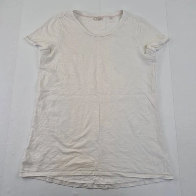 FAT FACE T-Shirt 12 Blanco Mujer Casual Manga Corta Algodón Suave - Imagen 1 de 4