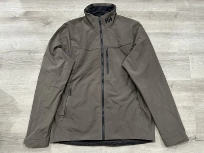 K120 Helly Hansen Jacket Mens XXL Brown Soft Shell Full Zip Paramount Series - Image 1 of 4