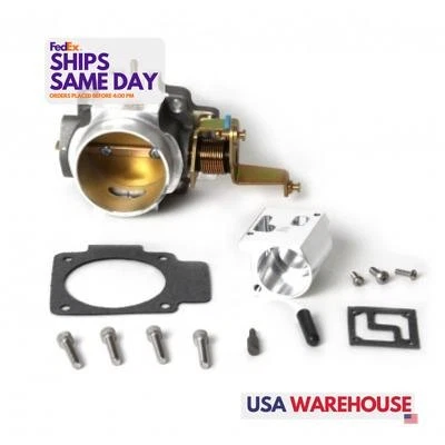 Bbk 17240, One Fits 62mm Thottle Body 05-06 Jeep 4.0L Aluminum Natural Performan - Image 1 of 4