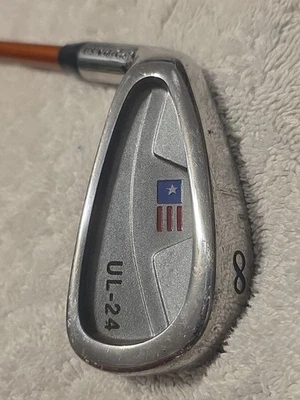 U.S. Kids Golf UL-24 8-Iron LH Kid Power 51-35 Graphite Shaft ~30" - Image 1 of 4