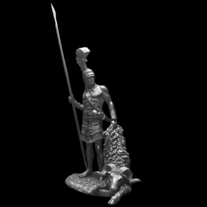 Zinn Soldat Mythen von Griechenland Jason mit dem goldenen Vlies 75mm - Bild 1 von 4