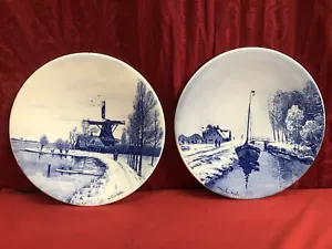 PAIR OF DELFT DISHES - Picture 1 of 6