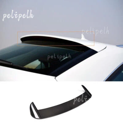 Para Audi Q3 2013-2016 2017 porta-malas traseiro de fibra de carbono seco spoiler asa aba 1 peça - Imagem 1 de 4