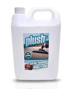 Carpet Shampoo & Upholstery Cleaner Plush 5L Container Linen Fresh - Picture 1 of 12