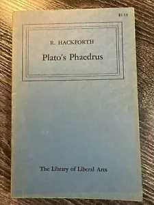 Plato's Phaedrus, R. Hackforth - Foto 1 di 21