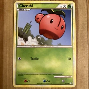 Cherubi - 47/95 - Common LP, English Pokemon Unleashed - Picture 1 of 2