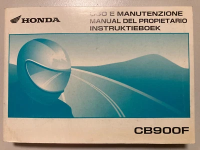 Bedienungsanleitung Fahrerhandbuch Honda CB 900 F - Bild 1 von 2