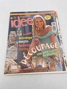 Le buone idee n 9 settembre 2004 maglia bricolage découpage - Picture 1 of 4
