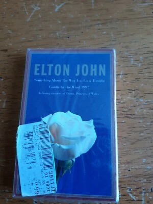 Elton John "Candle In The Wind 1997"  factory sealed NEW Cassette Tape w/tag - Image 1 of 4