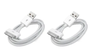 2X Sync Data Charging Charger USB Cable Cord for iPhone 3G 4 iPod Touch 4th Gen - Picture 1 of 1