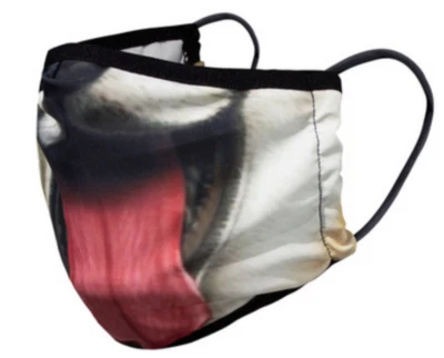 Custom 3D Animal HD Print Facemask Face Covering Face Mask NEW Adult Size - Image 1 of 4