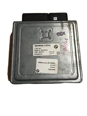 BMW 5series/6series E60/E61/E63 DME/ECU MSV70 7555361 - Image 1 of 4