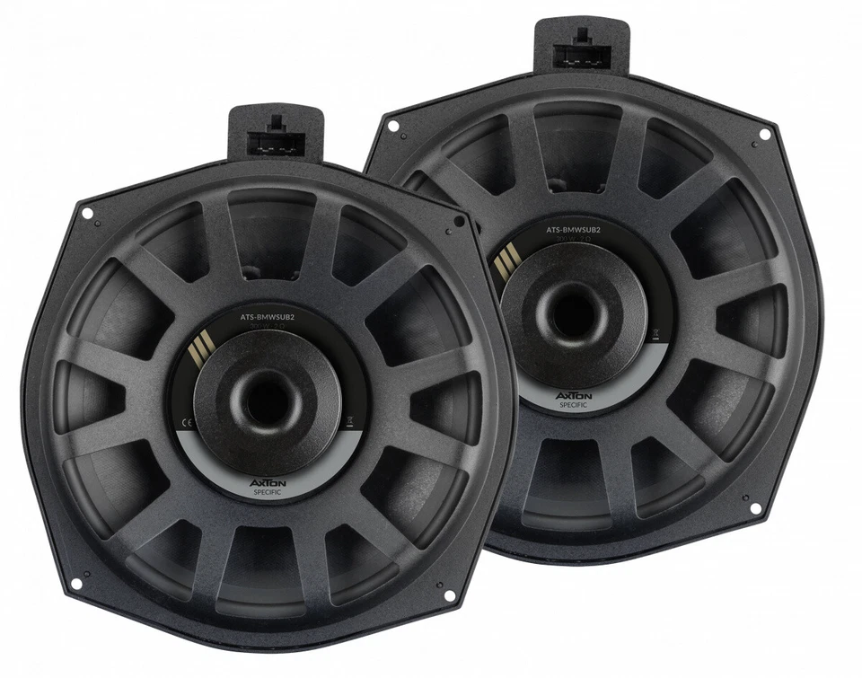 Axton ATS-BSUB4  Bass Subwoofer Untersitz für BMW Mini Plug n Play Paar 2 Stück - Bild 1 von 2