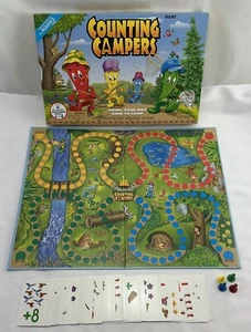 Counting Campers Game by Jax Brand Complete in Great Condition FREE SHIPPING - Picture 1 of 6