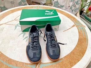 Puma Palermo Lth trainer/sneakers size UK 9.5/EU 44 worn once briefly. - Picture 1 of 8