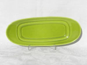 Vintage Stangl Summer-Green Maize-Ware Butter Dish Bottom Only, #5327 - Picture 1 of 3