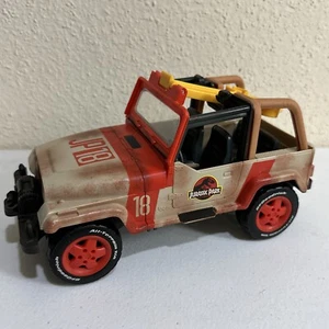 Jurassic World JP18 Park Jeep Wrangler w/ Rescue Net Launcher 2018 Mattel Toy - Picture 1 of 8