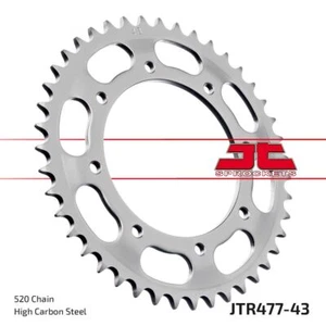 JT Steel Rear Spocket - JTR477.43 Kawasaki KLR600 (KL600A1,B1-B4) 1984 - 1990 - Picture 1 of 1