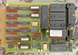 SCHEDA CPU BUS STD MATRIX 7911/SP9 CON MICROPROCESSORE 6809 8 BIT - Foto 1 di 1