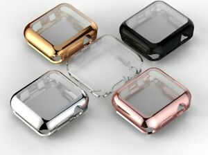 5 Pack Premium Screen Protector Case Lot TPU Bumper Cover for Apple iWatch