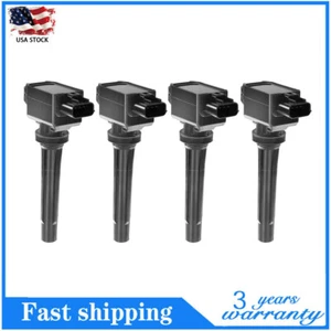 Set of 4 Ignition Coils PE20-18-100A For2014-2020 Mazda 6 2.5L L4 Turbocharged - Picture 1 of 16