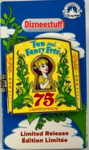 Pin Beanstalk 75 aniversario de Mickey Donald gratis de los parques Disney 2022 - Imagen 1 de 2