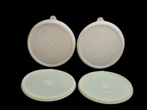 4 Stück Tupperware Ersatz #227 Deckel transparent klar Dichtungen Original - Bild 1 von 4