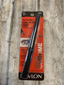 Revlon So Fierce! Chrome Ink Liquid Liner 901 GUNMETAL Eyeliner New Sealed  - Picture 1 of 7