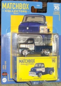 1953 FORD COE PICK UP TRUCK  -MATCHBOX COLLECTORS -MINT UNOPENED ON CARD- c2022 - Picture 1 of 3
