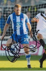 HARTLEPOOL UNITED HAND SIGNED STEVE HOWARD 6X4 PHOTO. - Picture 1 of 1