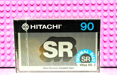 CINTA DE CASETE EN BLANCO HITACHI SR 90 1981 EUROPA TIPO I (1) (SELLADA) Foto 1 de 3