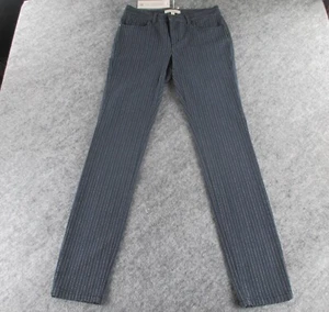 Etcetera Jeans Womans Size 2 Blue Pinstripes NWT - Picture 1 of 18