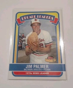 2001 Topps American Pie Jim Palmer Decade Leaders #DL9 HOF Orioles - Imagen 1 de 2