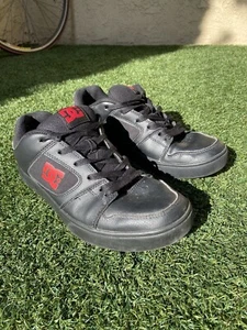 Y2K DC Shoes Black / Red Chunky Mens Sneakers - Picture 1 of 6
