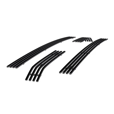 Se adapta a Ford F-250 350 XLT 2011-2016/King Ranch superior de acero inoxidable negro rejilla de billet Foto 1 de 4