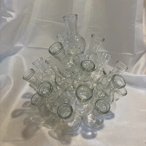 VTG Glass Beaker Plant Propagation Station 25 Test Tube Vase Rooter 2 Piece Set - Picture 1 of 7