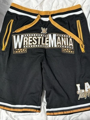 Шорты WWE Wrestlemania 39 Los Angeles Sofi Stadium размер L Large - Изображение 1 из 2