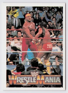 1990 Classic WWF WrestleMania Hulk Hogan Randy Savage #32   - Picture 1 of 2