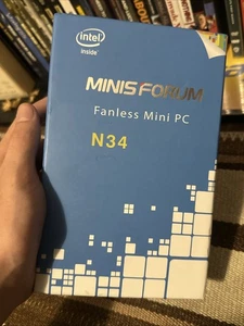 Intel Inside Minis Forum Fanless Mini PC N34 - Picture 1 of 6