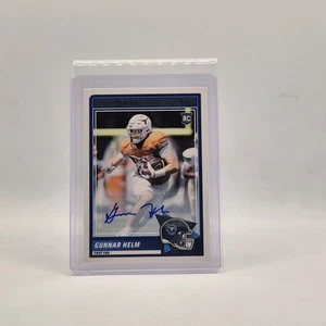 Gunnar Helm 2025 Panini Score Rookie Auto RC Titans #99 - Picture 1 of 2