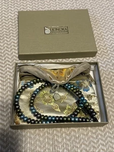 Collana multicolore perle coltivate Honora .825 argento sterling-18โ๐ฅ๐ฅ๐ฅ - Foto 1 di 7