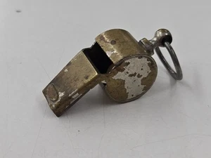 Vintage Brass Whistle. Previously Plated. Unbranded - Picture 1 of 9