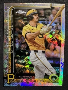 Logofractor cromado Topps 2025 - Bryan Reynolds - #9 - Imagen 1 de 2